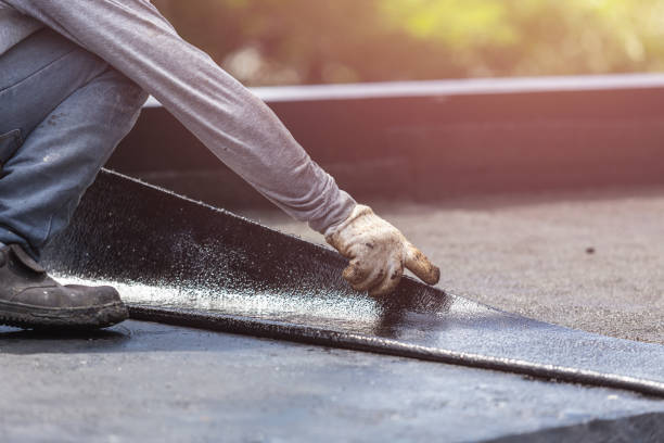 Professional Crawl Space Encapsulation technician working in Heltonville, IN